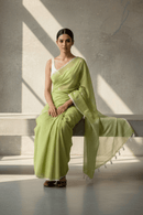 LIME ESSENCE | Mul Cotton | Indidha Saree