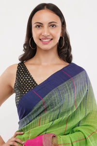 LOOMED CHARM | Cotton Ikat | Indidha Saree