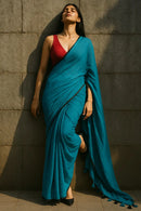 LUSH CALM | Mul Cotton | Indidha Saree