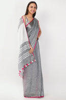 MACAW | Linen by Linen | Indidha Saree