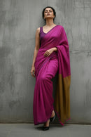 MAGENTA MUSE | Cotton | Indidha Saree