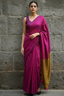 MAGENTA MUSE | Cotton | Indidha Saree