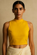 Marigold | Mul Cotton | Blouse Fabric
