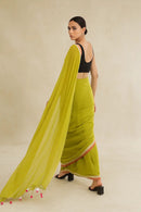 MEADOW GLOW | Mul Cotton | Indidha Saree