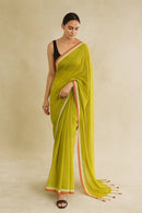 MEADOW GLOW | Mul Cotton | Indidha Saree
