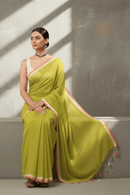 MEADOW GLOW | Mul Cotton | Indidha Saree