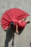 Rouge Still | Mul Cotton | Indidha Saree