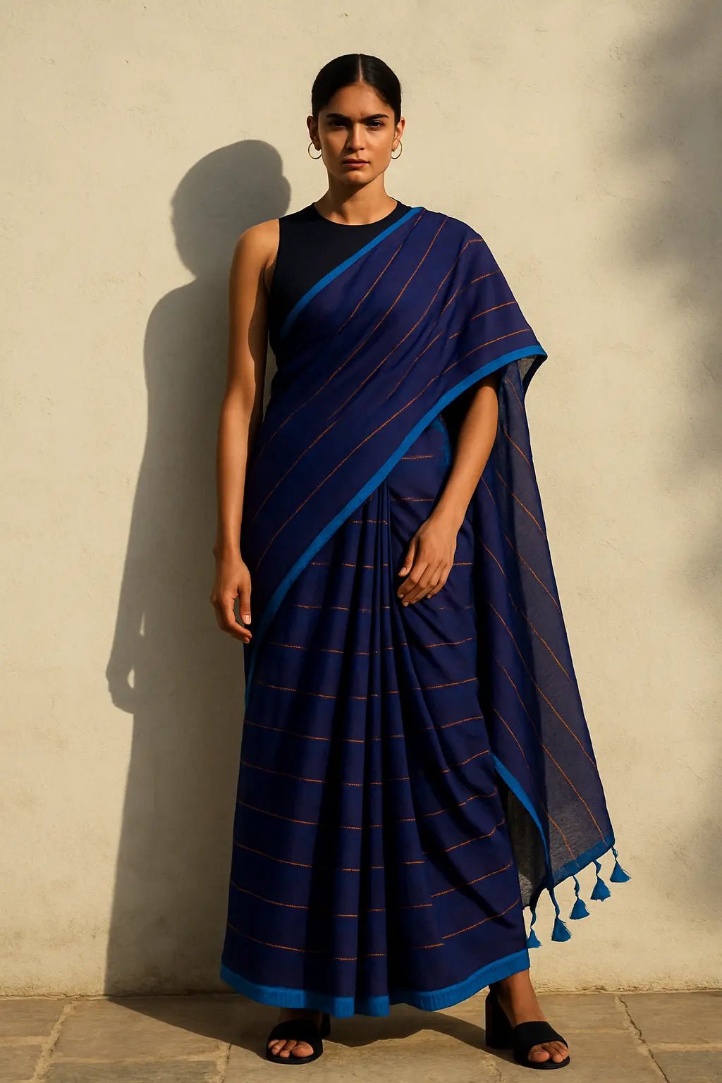 MEGH | Mul Cotton | Indidha Saree