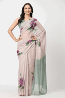 METALLIC SENSE | Organza | Indidha Saree