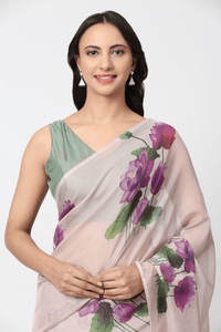 METALLIC SENSE | Organza | Indidha Saree
