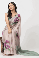 METALLIC SENSE | Organza | Indidha Saree