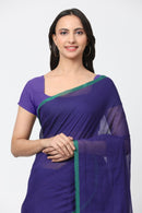 MIDNIGHT ELEGANCE | Mul Cotton | Indidha Saree