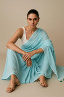 MINTY MIST | Mul Cotton | Indidha Saree