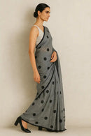 MONOCHROME MAGIC | Mul Cotton | Indidha Saree