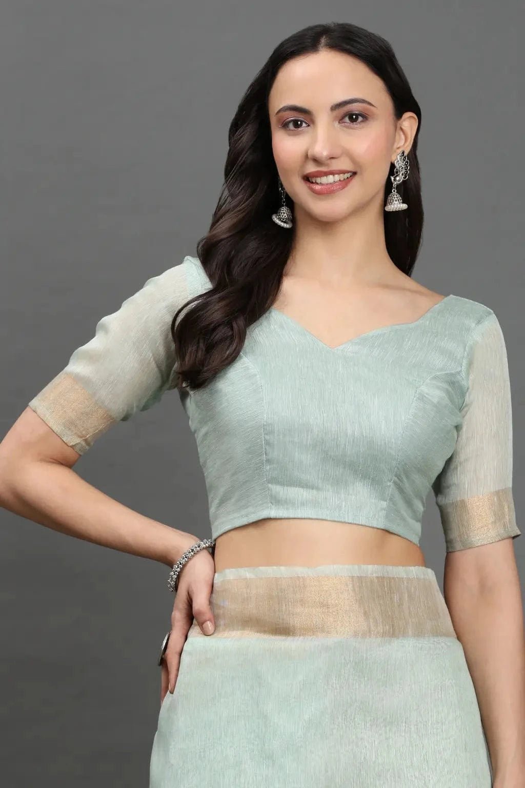 MOONMINT MUSE | Kota Linen | Indidha Saree
