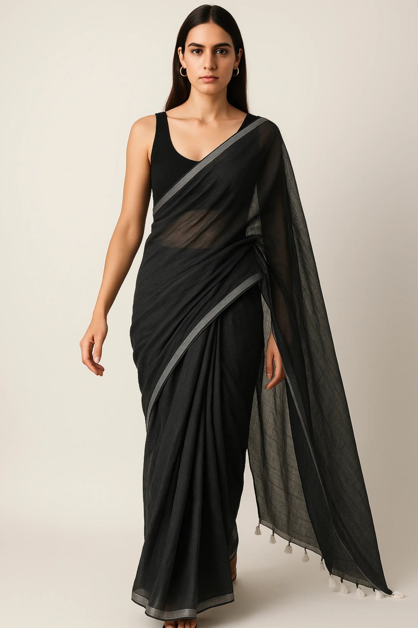MYSTIC SHADE | Mul Cotton | Indidha Saree