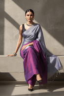 MYSTIC TWILIGHT | Handloom Tissue | Indidha Saree