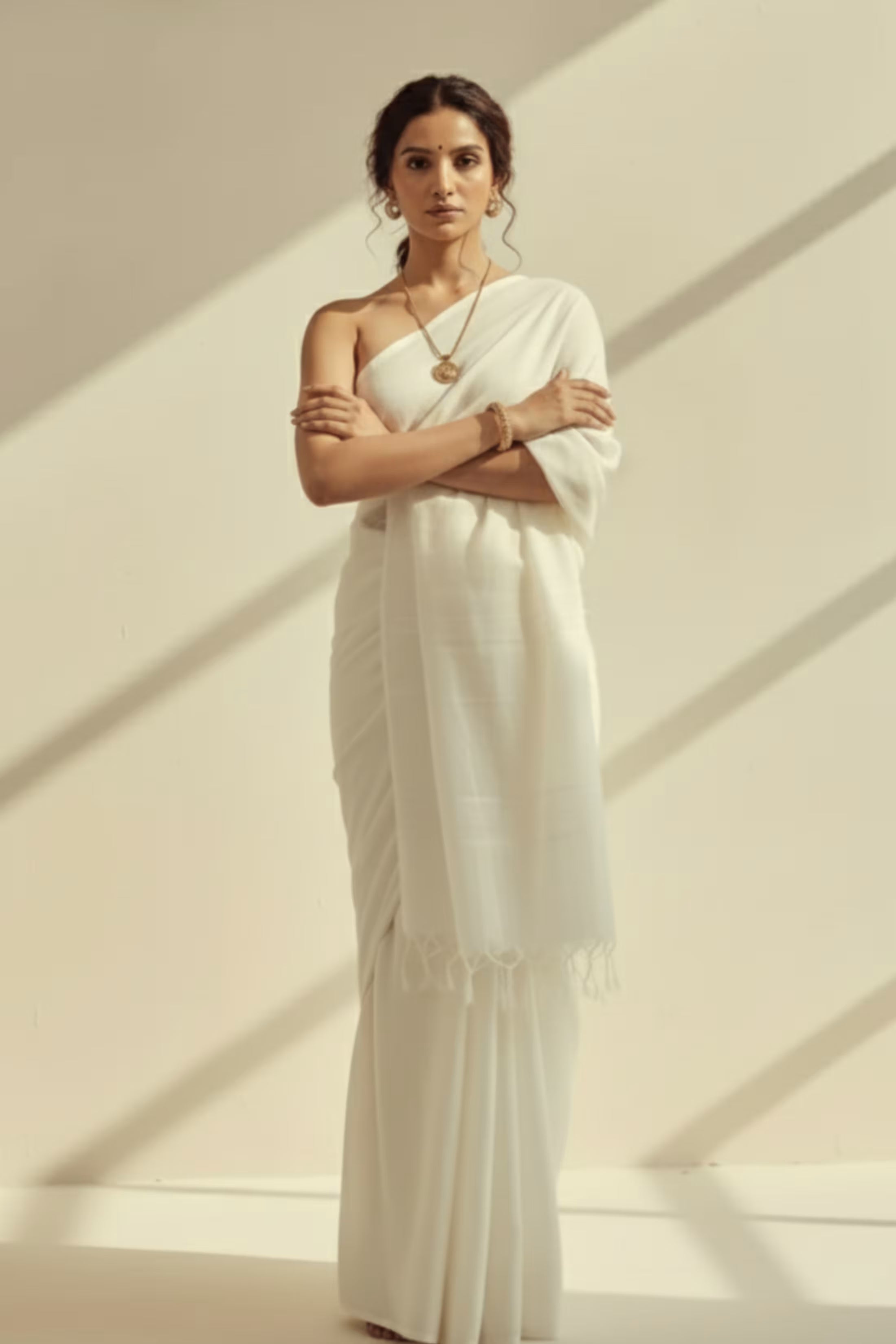 Sutr | Mul Cotton | Indidha Saree