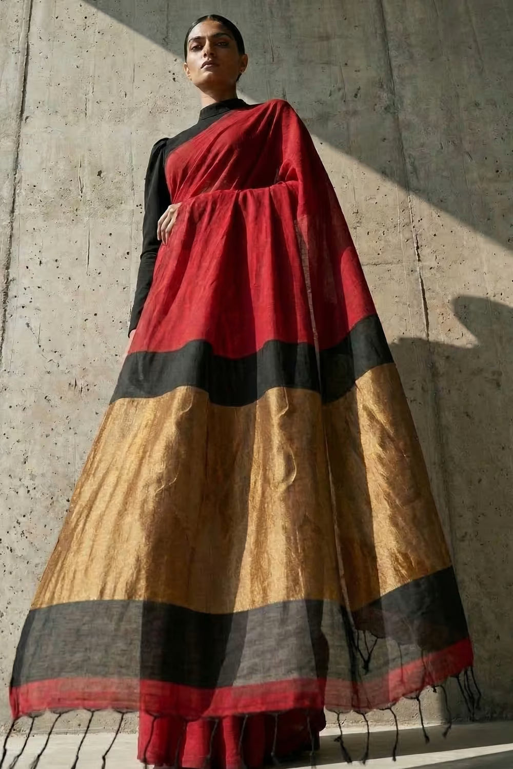 ROYAL ESSENCE | Mul Cotton | Indidha Saree