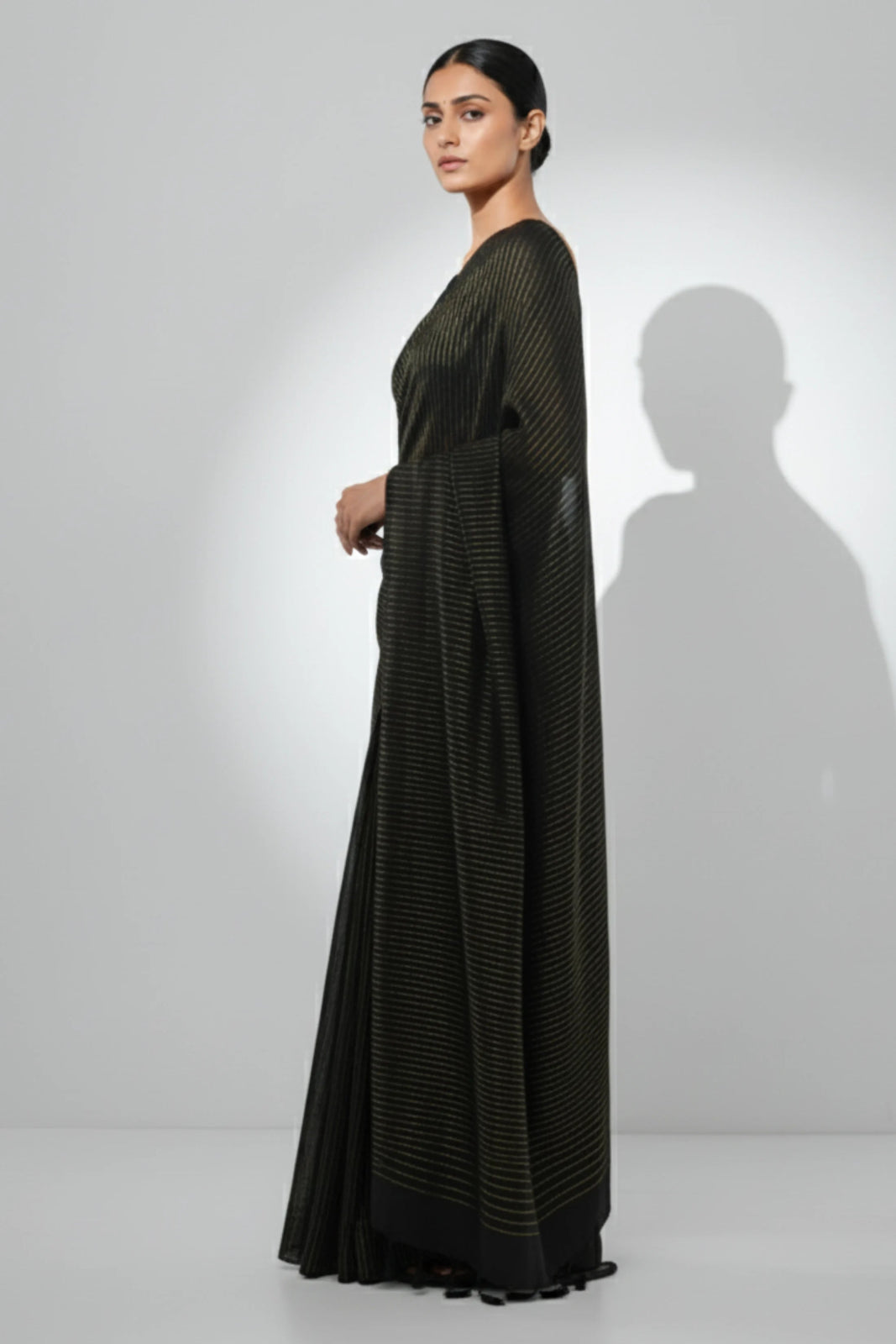 NOIR ENIGMA | Cotton | Indidha Saree