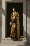 NOIR GOLD | Handloom Tissue | Indidha Saree