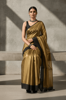 NOIR GOLD | Handloom Tissue | Indidha Saree
