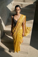 HALDI GLOW | Muga Silk | Indidha Saree