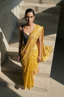 HALDI GLOW | Muga Silk | Indidha Saree
