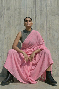 PETAL KISS | Mul Cotton | Indidha Saree