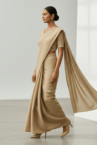 Oatline | Pure Cotton | Indidha Saree