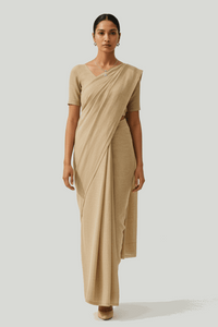 Oatline | Pure Cotton | Indidha Saree