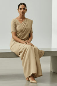 Oatline | Pure Cotton | Indidha Saree