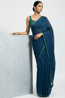 Ocean Line | Mul Cotton | Indidha Saree