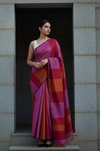 ODHNI | Cotton | Indidha Saree