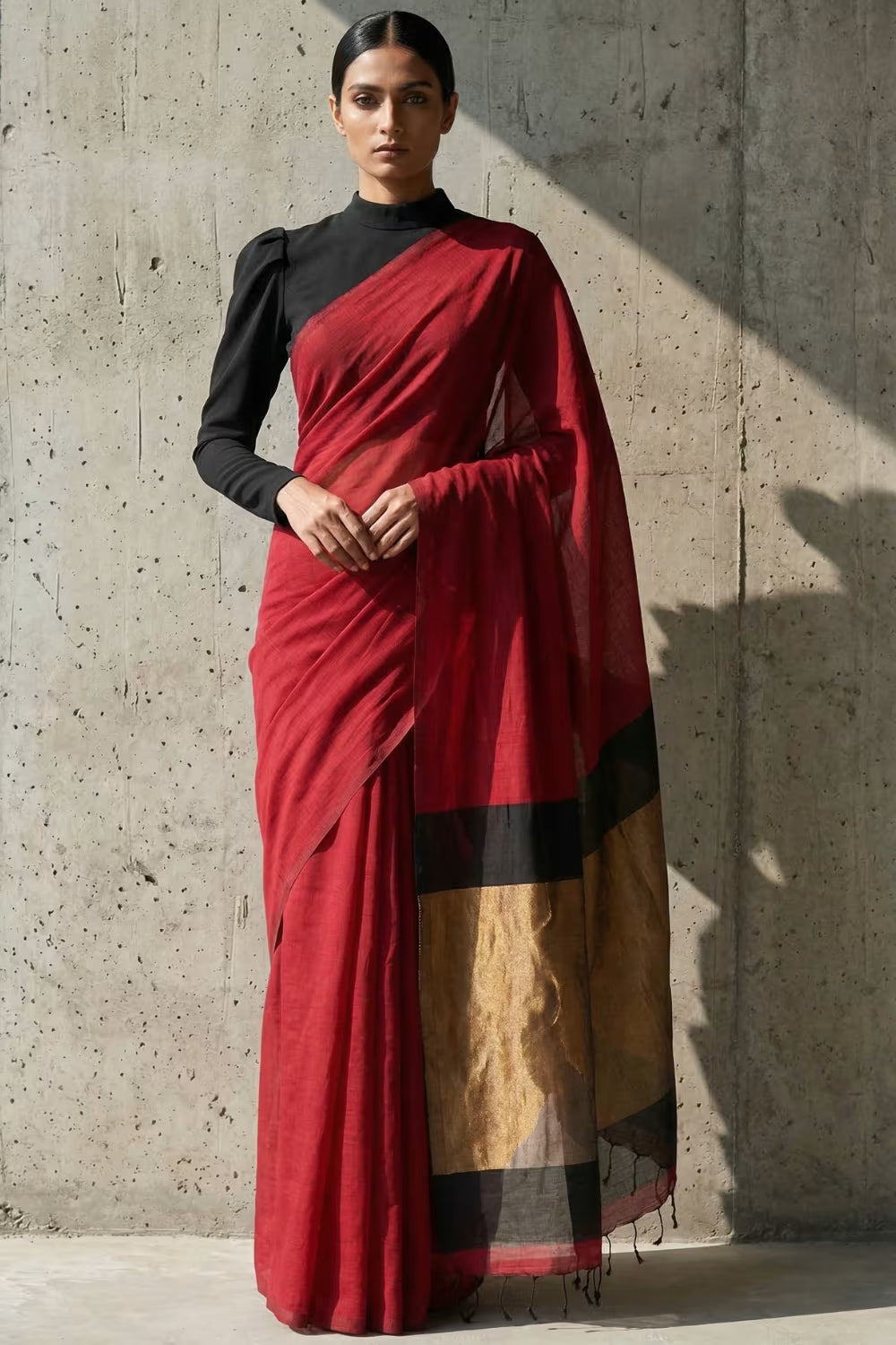 ROYAL ESSENCE | Mul Cotton | Indidha Saree
