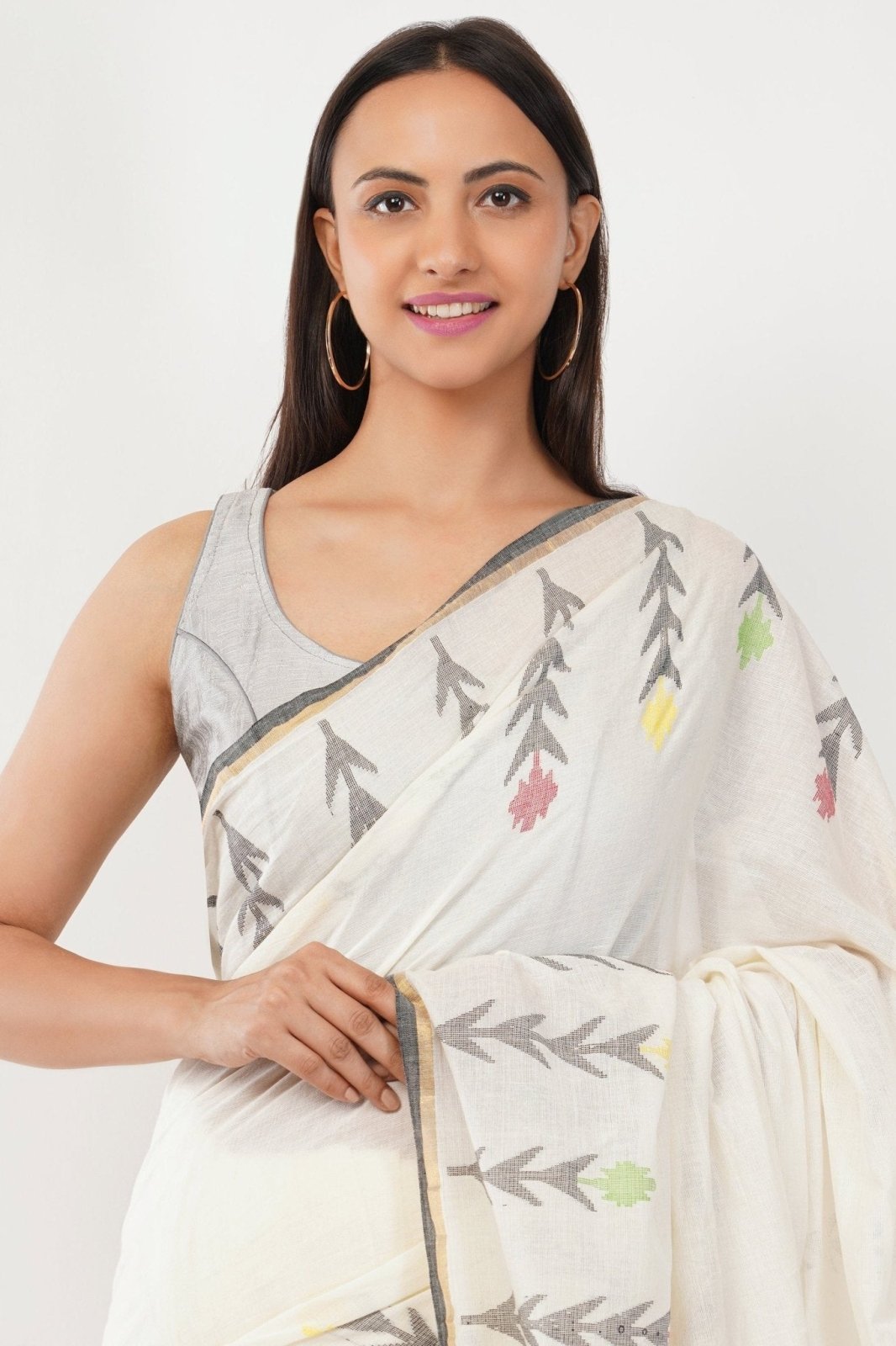 PASTEL CALM | Pure Cotton | Indidha Saree