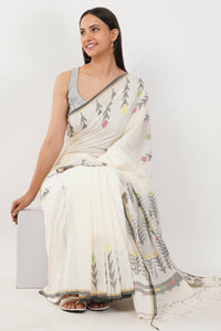 PASTEL CALM | Pure Cotton | Indidha Saree