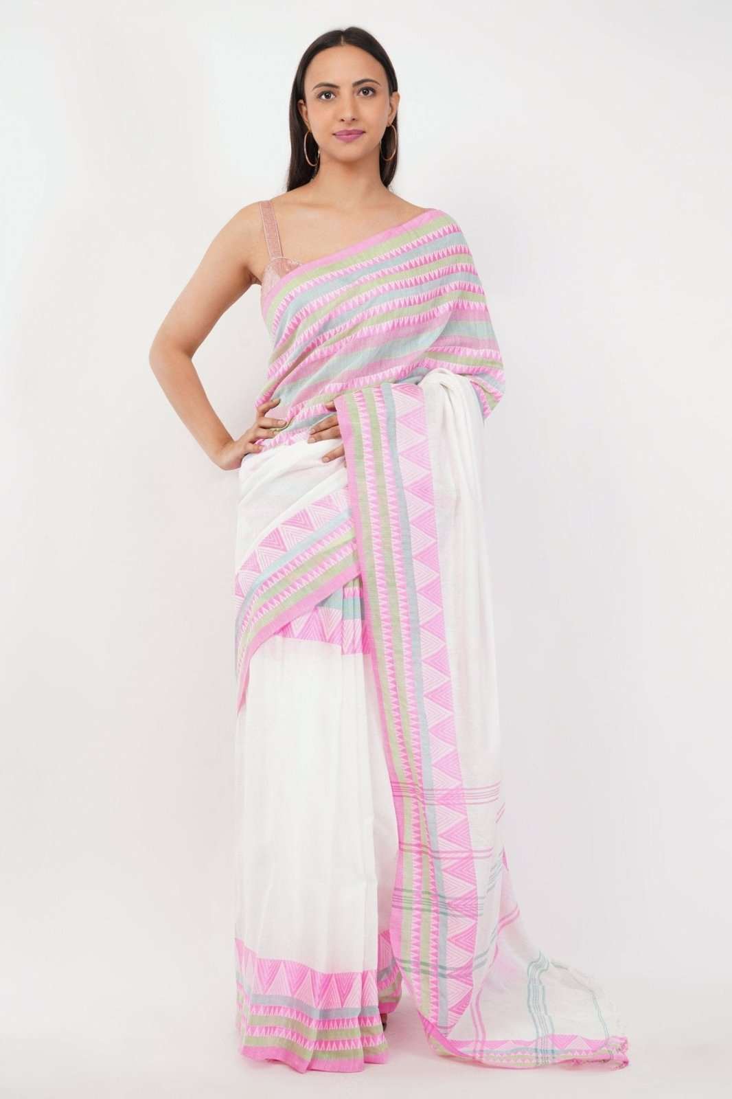 PASTEL DRAPE | Cotton | Indidha Saree