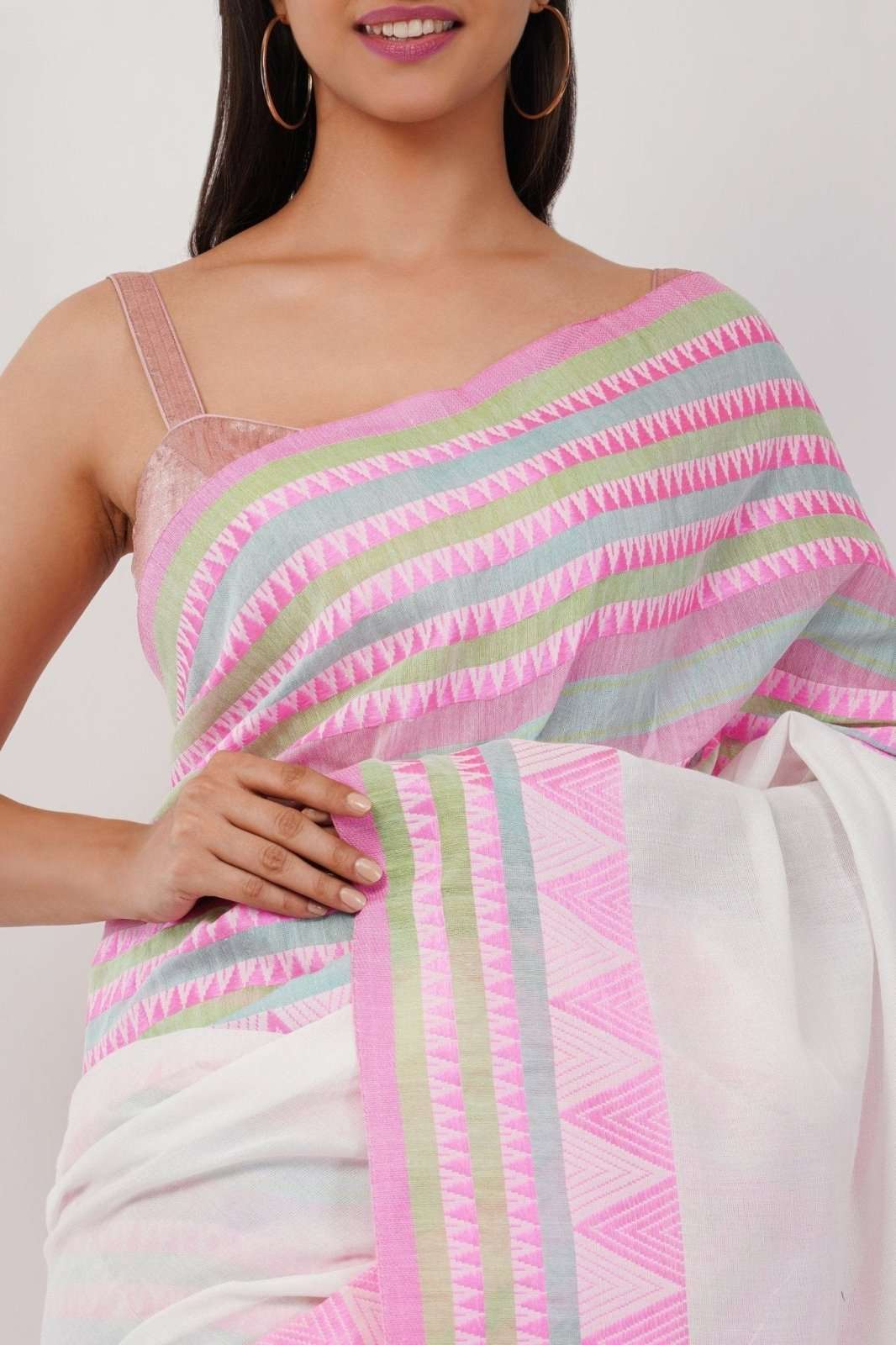PASTEL DRAPE | Cotton | Indidha Saree
