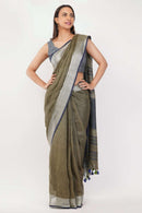 PASTEL EMBER | Linen by Linen | Indidha Saree