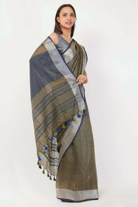 PASTEL EMBER | Linen by Linen | Indidha Saree