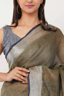 PASTEL EMBER | Linen by Linen | Indidha Saree