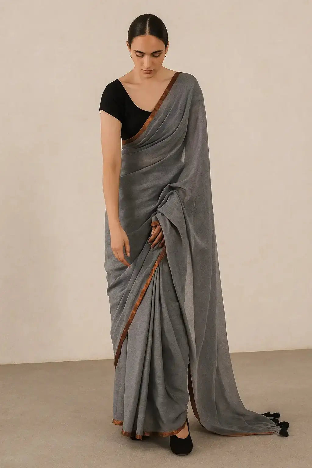 PATWAR | Mul Cotton | Indidha Saree