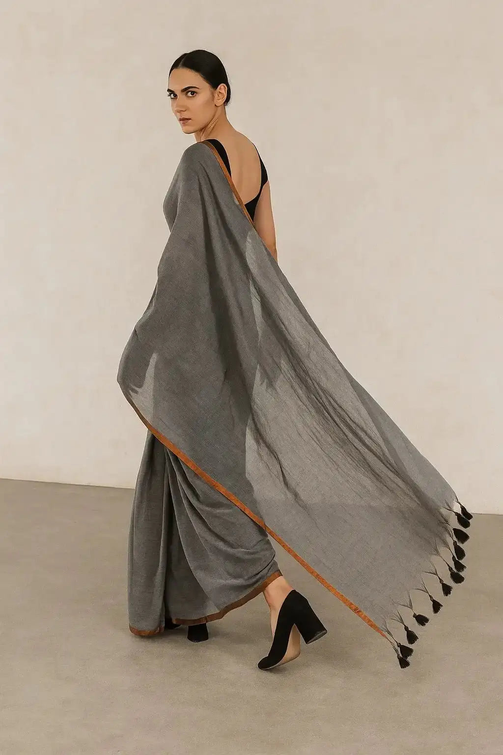 PATWAR | Mul Cotton | Indidha Saree