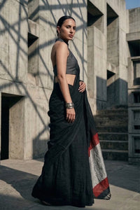 Block Zero | Mul Cotton | Indidha Saree