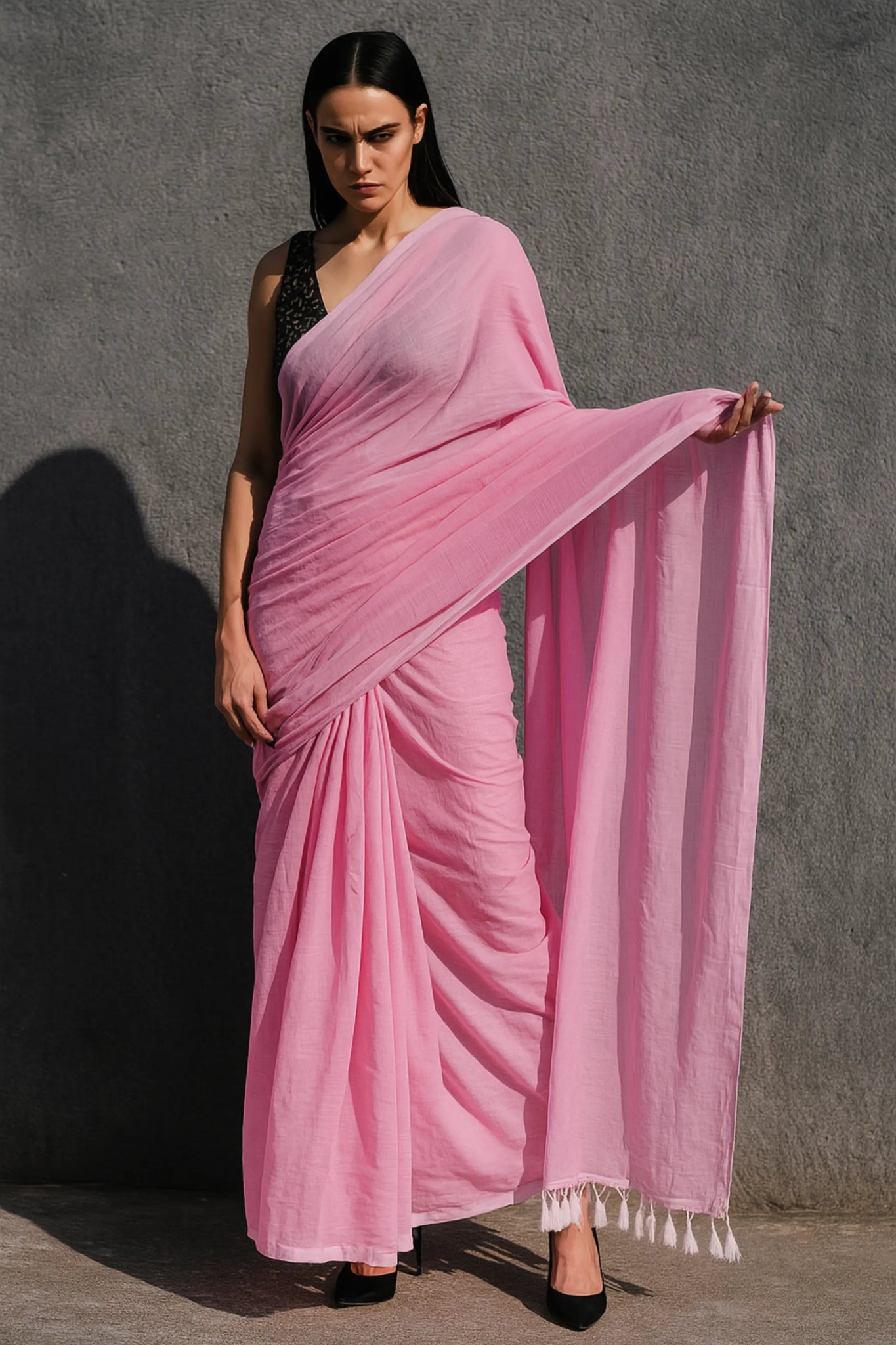 PETAL KISS | Mul Cotton | Indidha Saree