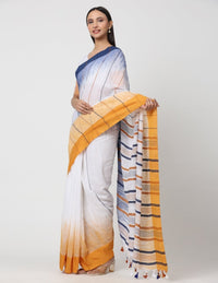PRABHA | Assam Mercerized Cotton | Indidha Saree