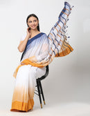 PRABHA | Assam Mercerized Cotton | Indidha Saree