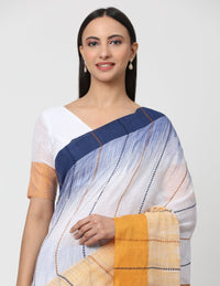 PRABHA | Assam Mercerized Cotton | Indidha Saree