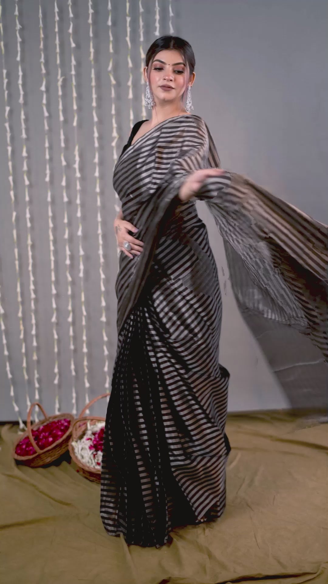 SUHANA | Chanderi Tissue Silk | Indidha Saree